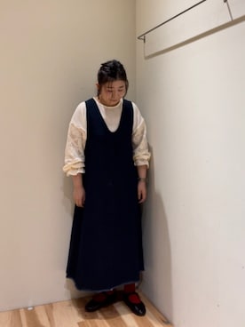 「くつした」｜YUZUKAさん（レディース・157cm）の夏コーディネート