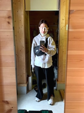 mさん（レディース・156cm）の冬コーディネート