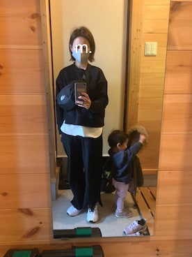 mさん（レディース・156cm）の冬コーディネート