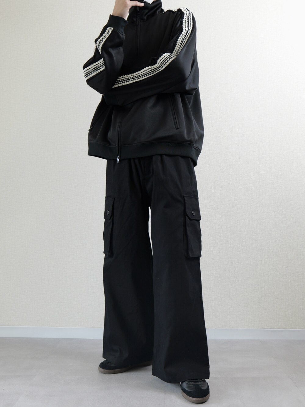 UNISEX》Prime-Over Crochet Line Track Jacket/プライムオーバー