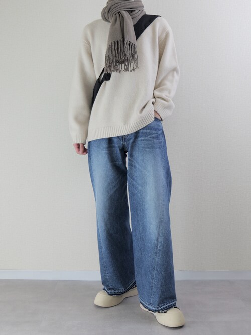 Jieda（ジエダ）の「USED 3D BAGGY DENIM（デニムパンツ）」 - WEAR
