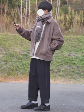 DAISUKE.さん（メンズ・177cm）の冬コーディネート