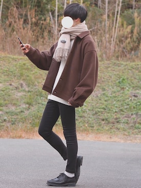 DAISUKE.さん（メンズ・177cm）の冬コーディネート