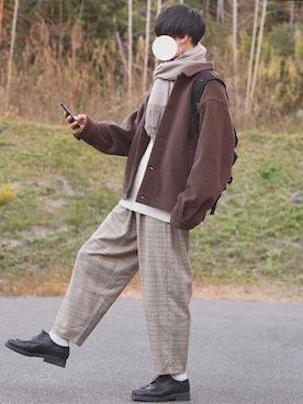 DAISUKE.さん（メンズ・177cm）の冬コーディネート