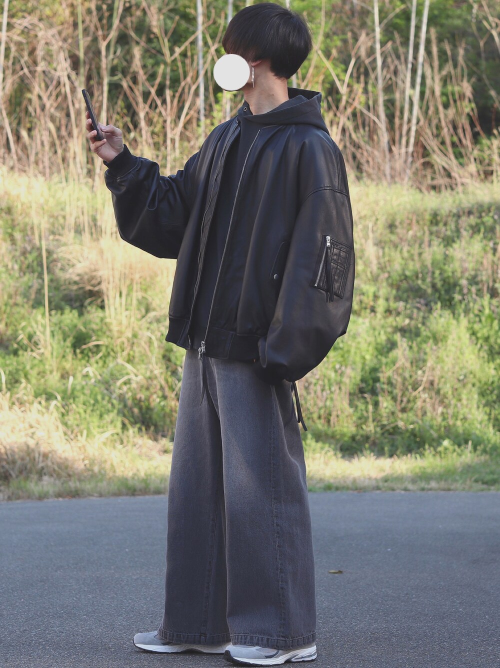 COUCOUBEBE75018 Festival Leather Bomber フェスティバル レザー 