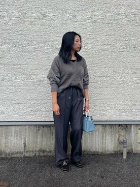 はやしさん（レディース・161cm）の秋コーディネート