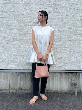 はやしさん（レディース・161cm）の夏コーディネート