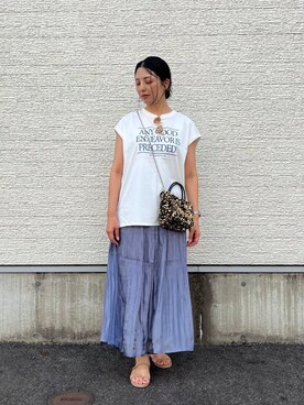 はやしさん（レディース・161cm）の夏コーディネート