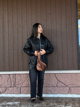 はやしさん（レディース・161cm）の冬コーディネート