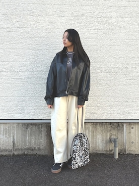 はやしさん（レディース・161cm）の冬コーディネート