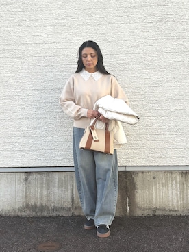 はやしさん（レディース・161cm）の冬コーディネート