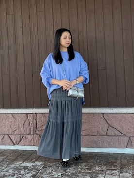 「スエット」｜はやしさん（レディース・161cm）の春コーディネート