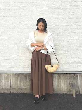 はやしさん（レディース・161cm）の夏コーディネート