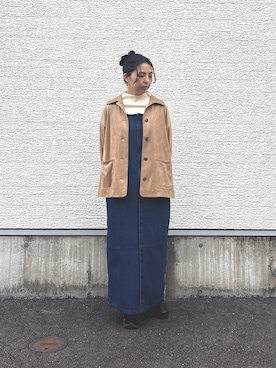 はやしさん（レディース・161cm）の冬コーディネート