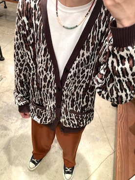 「Paul Smith（ポールスミス）のアイテム（スラックス）」を使った、Fukamiさん（メンズ・171cm）の秋コーディネート