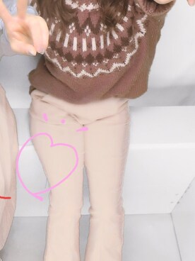 あやのさん（レディース・161cm）の冬コーディネート