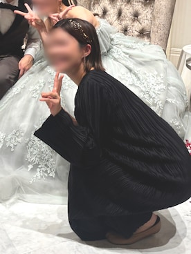 「アイテム（バレエシューズ）」を使った、ｺﾈﾘさん（レディース・160cm）の秋コーディネート