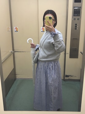 「ANTEPRIMA（アンテプリマ）のアイテム」を使った、ｺﾈﾘさん（レディース・160cm）の春コーディネート