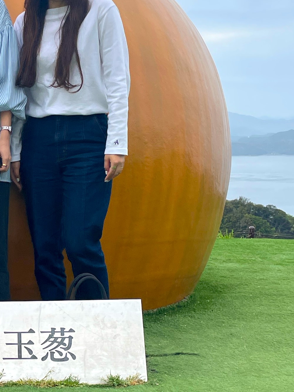 「シンプルコーデ、デニム、バスクシャツ、マルジェラ」｜「Re:EDITの[金子麻貴さん着用][低身長/高身長サイズ有]バックベンツストレートリサイクルデニム（デニムパンツ、ブルー系）」を使った、ｺﾈﾘさん（レディース・160cm）の冬コーディネートの1枚目の写真