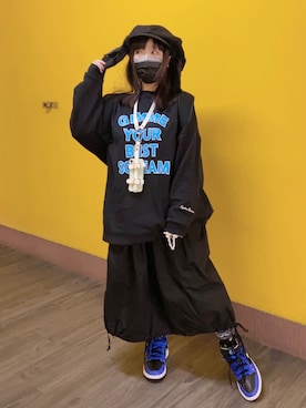 「アイテム（リング）」を使った、cindyさん（レディース・148cm）の春コーディネート
