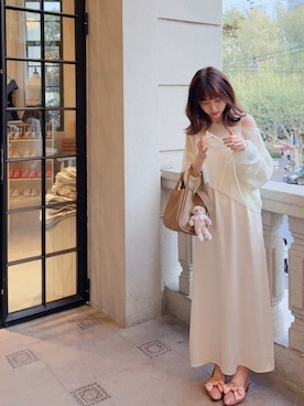 「one after another NICE CLAUP（ワンアフターアナザーナイスクラップ）のアイテム」を使った、♡ ℐ i ℓ ℓ 𓈒𓏸  さん（レディース・160cm）の春コーディネート