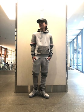 「grounds（グラウンズ）のアイテム（シューズ）」を使った、motohisaさん（メンズ・176cm）の秋コーディネート