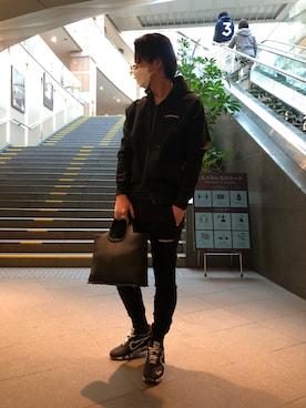 motohisaさん（メンズ・176cm）の冬コーディネート