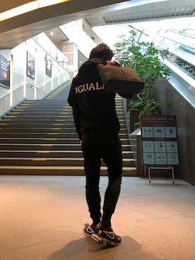 motohisaさん（メンズ・176cm）の冬コーディネート