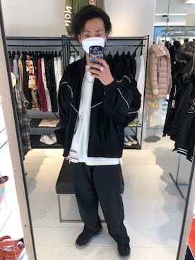 「FACCIES（ファチーズ）のアイテム」を使った、motohisaさん（メンズ・176cm）の秋コーディネート