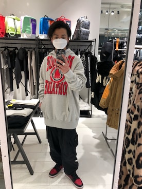 「READYMADE（レディメイド）のアイテム」を使った、motohisaさん（メンズ・176cm）の秋コーディネート