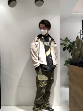 「MIHARAYASUHIRO（ミハラヤスヒロ）のアイテム（ジャケット/アウター）」を使った、motohisaさん（メンズ・176cm）の冬コーディネート