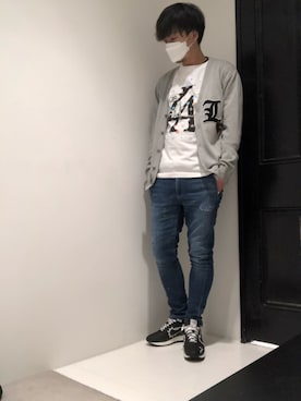 motohisaさん（メンズ・176cm）の冬コーディネート