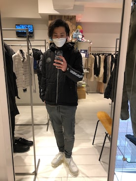 「1piu1uguale3 RELAX（ウノピュウノウグァーレトレリラックス）のアイテム（ブルゾン）」を使った、motohisaさん（メンズ・176cm）の秋コーディネート