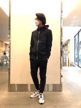「P.M.D.S.（ピー エム ディー エス）のアイテム（トップス）」を使った、motohisaさん（メンズ・176cm）の春コーディネート