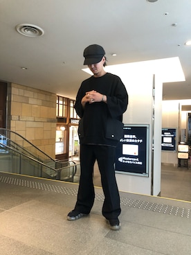「ROYAL FLASH（ロイヤルフラッシュ）のアイテム（スニーカー）」を使った、motohisaさん（メンズ・176cm）の夏コーディネート