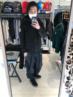 「muta（ムータ）のアイテム（ブルゾン）」を使った、motohisaさん（メンズ・176cm）の秋コーディネート