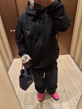 「ARC'TERYX（アークテリクス）のアイテム」を使った、ゆーいさん（メンズ・173cm）の春コーディネート