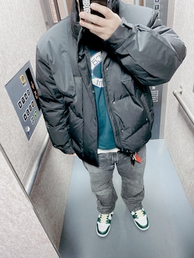 「decendant」｜ゆーいさん（メンズ・173cm）の冬コーディネート