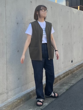 「teva」｜「アイテム（福袋/福箱）」を使った、ちぃーさん（レディース・161cm）の夏コーディネート