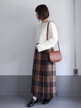 「春カラー」｜「アイテム（福袋/福箱）」を使った、ちぃーさん（レディース・161cm）の春コーディネート