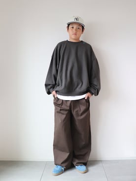 KISA / SANAさん（キッズ・155cm）の秋コーディネート