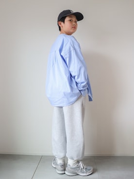 KISA / SANAさん（キッズ・154cm）の冬コーディネート