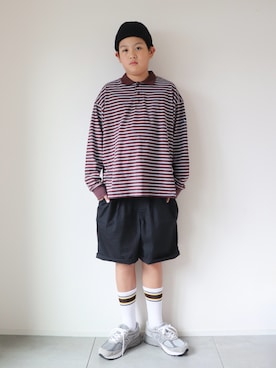 KISA / SANAさん(キッズ・154cm)の秋コーディネート