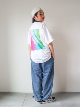 KISA / SANAさん（キッズ・154cm）の夏コーディネート