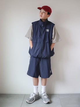KISA / SANAさん（キッズ・154cm）の春コーディネート