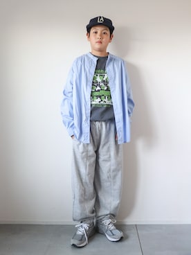 KISA / SANAさん（キッズ・154cm）の春コーディネート