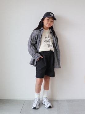 KISA / SANAさん（キッズ・151cm）の秋コーディネート