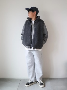 「VANS(バンズ)のアイテム」を使った、KISA / SANAさん(キッズ・151cm)の秋コーディネート