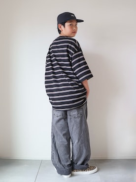 「ARC'TERYX（アークテリクス）のアイテム」を使った、KISA / SANAさん（キッズ・90cm）の夏コーディネート