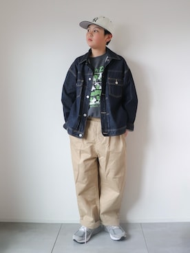 KISA / SANAさん（キッズ・154cm）の春コーディネート